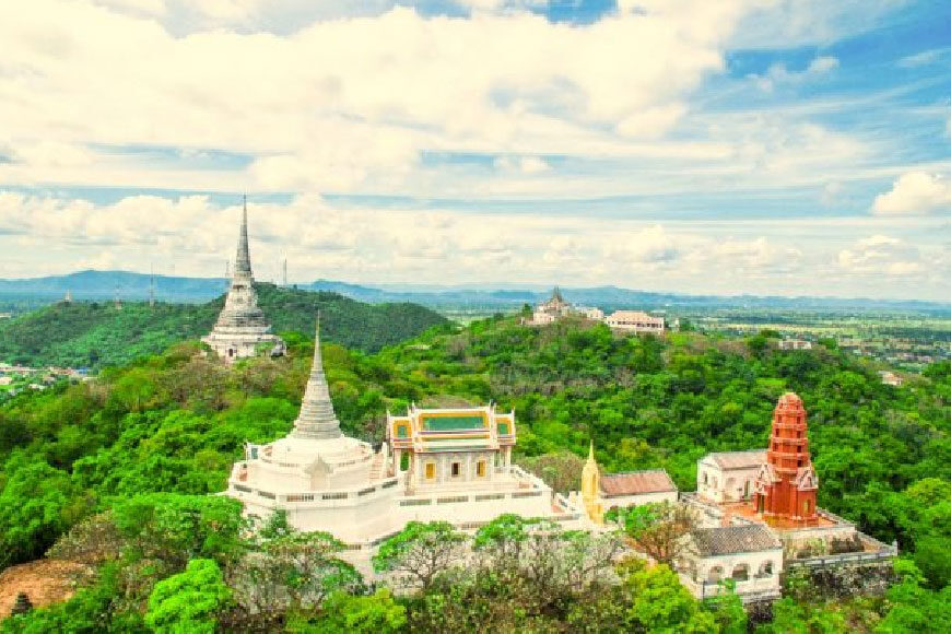 Petchaburi Tempel Palats